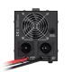 4. KEMOT PROsinus-500 Notstromversorgung, reiner Sinuswellenwandler mit Ladefunktion 12 V/230 V 500 VA/300 W – Schwarz