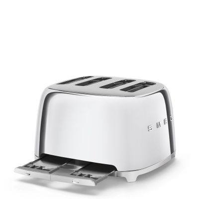 5. Smeg TSF03SSEU Toaster 6, 4 Backfächer, 2000 W, Chrom