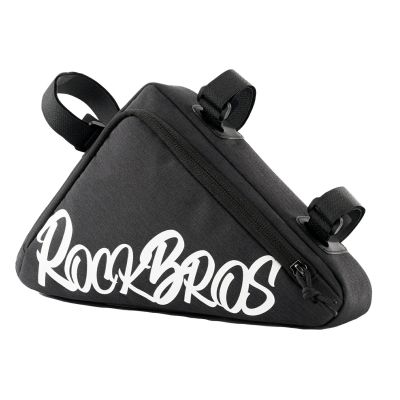 Rockbros G002 Flash Journey Dreieck-Rahmentasche 1,4 l – Schwarz