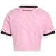 3. adidas Juventus 26/27 Auswärtstrikot, kurz geschnitten, Damen, Pink/Schwarz, KB8842