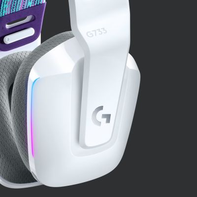 10. Logitech G733 Lightspeed White Kopfhörer