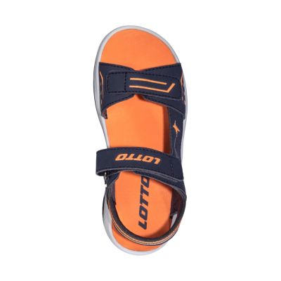 4. Lotto Estaca Kindersandalen, marineblau und orange, 2601480 5927