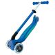 8. Globber Primo Faltbarer Kinderroller mit Lichtern, klassisch, Blau, Marineblau (Marineblau)