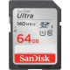 3. 64 GB SanDisk SDXC UHS-I 140 MB/s SD-Karte