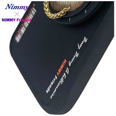 11. Nimmy Glasses Cool nag MagSafe Hülle für iPhone 16 - Schwarz