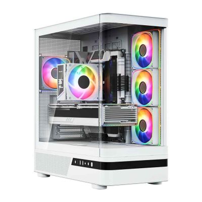 15. MODECOM VOLCANO AQ 100 ARGB MIDI-HÜLLE WEISS