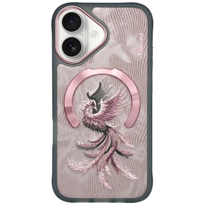 Nimmy Magnetic Fantasy Animal MagSafe iPhone 16 Hülle - Roségold