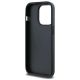 7. DKNY Quilted Stack Logo iPhone 14 Pro Hülle – Schwarz