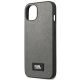 6. Karl Lagerfeld KLHCP13SSFMP2DG iPhone 13 mini 5,4" Hardcase silber / silber Saffiano Plaque