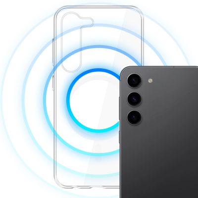 3. 3mk Clear MagCase für Samsung Galaxy S23 5G - transparent