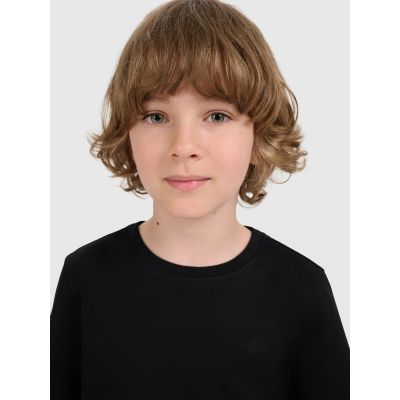 3. Einfarbiges Jungen-T-Shirt, Größe 4F 4FJRMM00TTSHM3254-20S