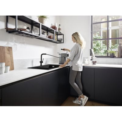 2. Hansgrohe Talis M54 Küchenarmatur Küchenarmatur 270 1 Strahl mit Spüle, matt sortiert