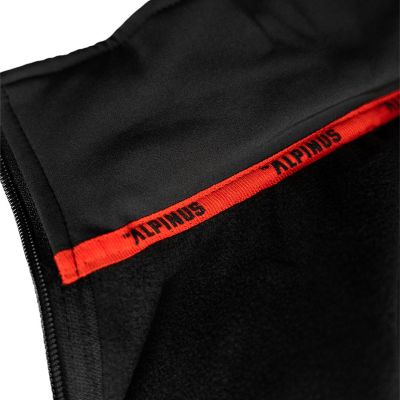 12. Alpinus Stenshuvud Softshelljacke schwarz BR43371