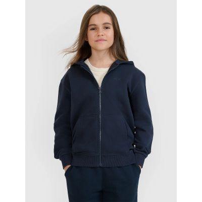 Mädchen-Sweatjacke mit Kapuze 4F 4FJWMM00TSWSF1861-31S