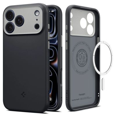 Spigen Nano Pop MagSafe Hülle für iPhone 18 Pro Max / 17 Pro Max – Schwarz