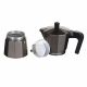 7. Kaffeemaschine aus Aluminium (6 Tassen; 300 ml) MR-1666-6-BROWN MAESTRO