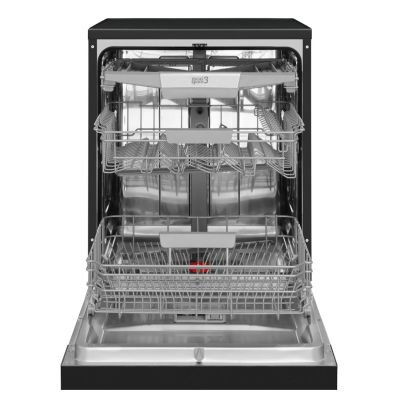 11. Freistehender Geschirrspüler 60 cm AMICA DFM66B8EOqBH | Energieeffizienzklasse B | 15 Geschirrsets | AirDry | AquaStop | Besteckschublade