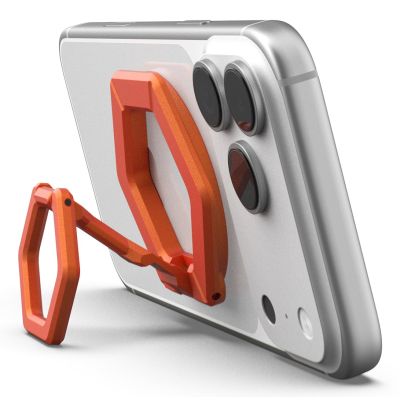 9. UAG Magnetischer Ringständer – magnetischer Ständer, der am Schutzgehäuse befestigt ist (orangefarben).