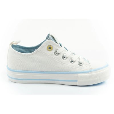 4. Leomil Kinder-Sportschuhe Stitch Sneakers bequem hellweiß