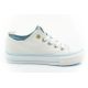 4. Leomil Kinder-Sportschuhe Stitch Sneakers bequem hellweiß