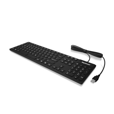 KeySonic KSK-8030 IN (US) Industrielle USB-Tastatur QWERTY US Englisch Schwarz