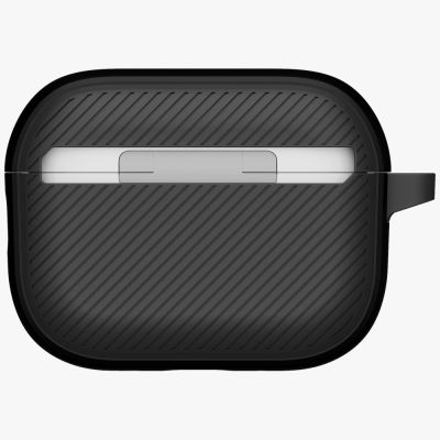 3. Uniq Clyde Hülle für AirPods Pro 3 – Schwarz und Grau