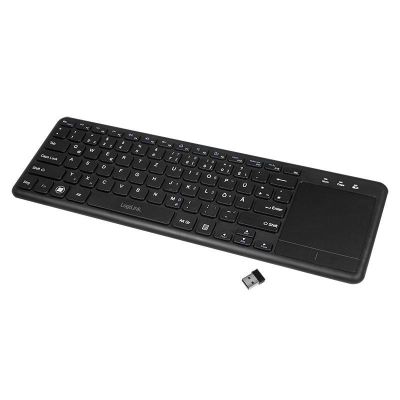 LogiLink ID0188 Tastatur Home RF kabellos QWERTZ Schwarz