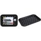 Grillplatte 34x24cm, antihaftbeschichtet, schwarz