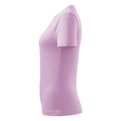 5. Damen Basic T-Shirt (Orchidee)