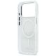 7. Karl Lagerfeld IML Karl & Choupette Peekaboo Logo MagSafe Hülle für iPhone 17 Pro Max - Weiß