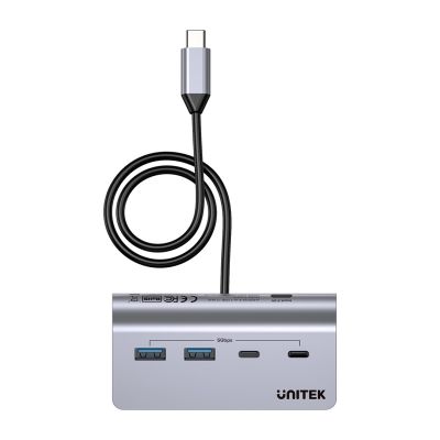 2. UNITEK ALUMINIUM-HUB USB-A/C 2X USBA 2X USBC 5GBP