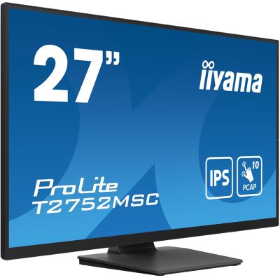 18. iiyama ProLite T2752MSC-B1 Computermonitor 68,6 cm (27") 1920 x 1080 px Full HD LED-Touchscreen Schwarz