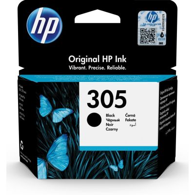 HP Schwarze Tintenpatrone HP 305, HP305=3YM61AE, 120 Seiten
