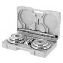 Hanteln im Koffer CHROME HMS 2x10kg STC20