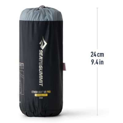 8. Sea To Summit ASL051142-060104 Isomatte 640 mm x 1980 mm Schwarz