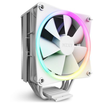 NZXT T120 RGB Prozessor-Luftkühler 12cm Weiß 1 Stück.