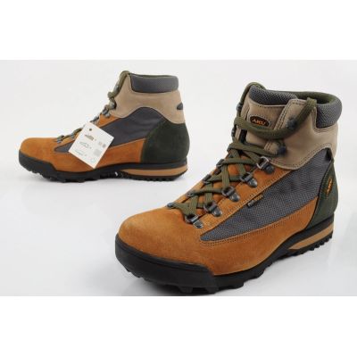 8. Aku Damen-Stiefeletten Slope GTX aus Leder, braun, grau