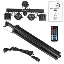 LIGHT4ME LED-PAR-DERBY-LASERSCHEIN MIT MEHREREN EFFIZIENTEN