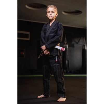 3. BJJ Kimono / GI für Kinder Schwarz + GRATIS Gürtel - X-SERIES M0