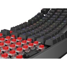 GENESIS Thor 230 TKL Gaming-Tastatur USB + RF Wireless + Bluetooth QWERTY Schwarz