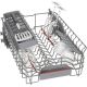 6. BOSCH SPH4EKX17E Einbaugeschirrspüler, vollintegriert, 45 cm, Vario-Schiebescharniere