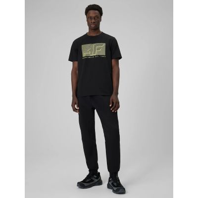 6. Herren-T-Shirt mit Aufdruck, regulär, Größe 4F 4FRSS26TTSHM3991-20S