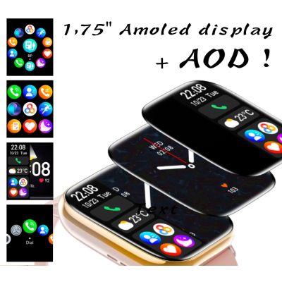 5. Rubicon RNCF31 SCHWARZE Damen-Smartwatch