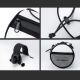 10. Rockbros TL002 ROAD TO SKY 1,5L Lenkertasche, wasserdicht – Weiß