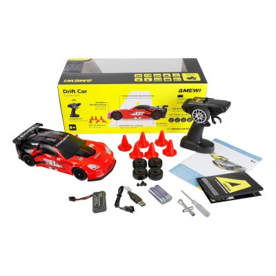 2. Amewi Drift License Corvette RC Car Red