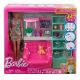 7. Barbie Entspannungs-im-Café-Set + Puppe HKT94