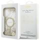 8. Guess Resin Bottom Glitter MagSafe Hülle für iPhone 17 - Gold