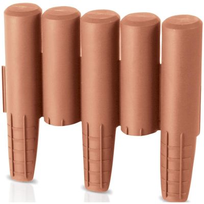 20. Garten-Palisaden-Rasenkanten 270 cm IPAL 5 TERRACOTTA