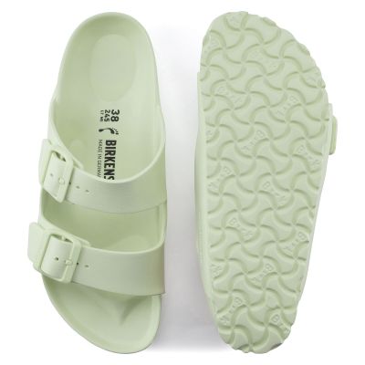 2. Birkenstock Arizona Essentials EVA Regular Faded Lime Herren-Schaumstoff-Slides für breite Füße (1024571)