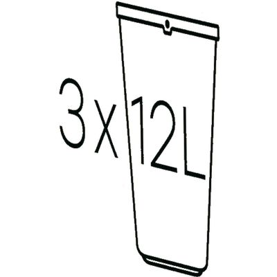 5. MÜLLBEHÄLTER 12 L COMPACTA Q SORT SET FARBE